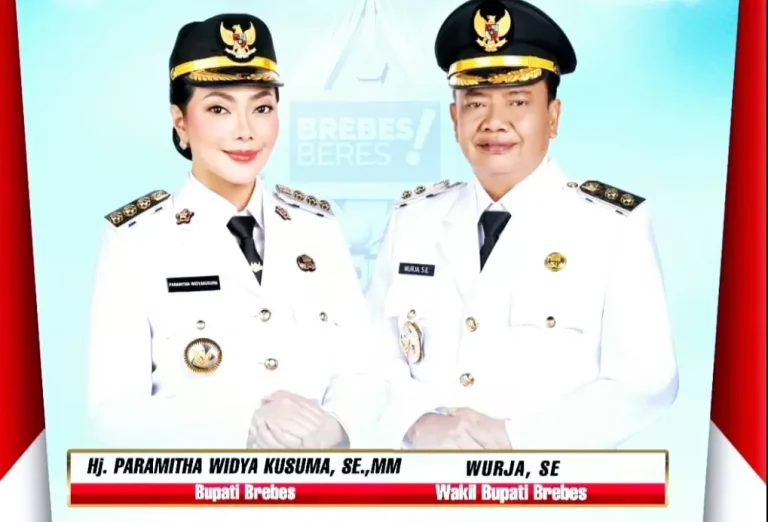 Bupati dan Wakil Bupati Brebes Periode 2025-2030